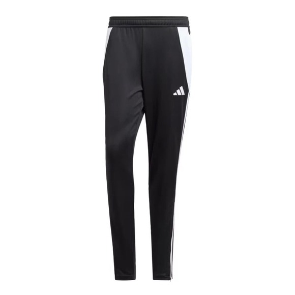 Adidas AEROREADY Soccer Track Pants Black White‎ Men's Athletic Size XL NEW - Picture 2 of 15